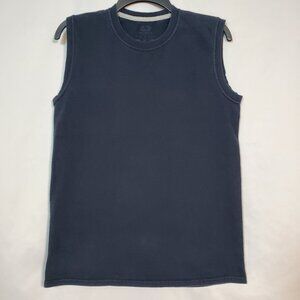 Fruit of the Loom Men's Sleeveless Black Muscle Shirt Size Small